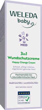 Med 3in1 Wundschutzcreme Weisse Malve 50 ml
