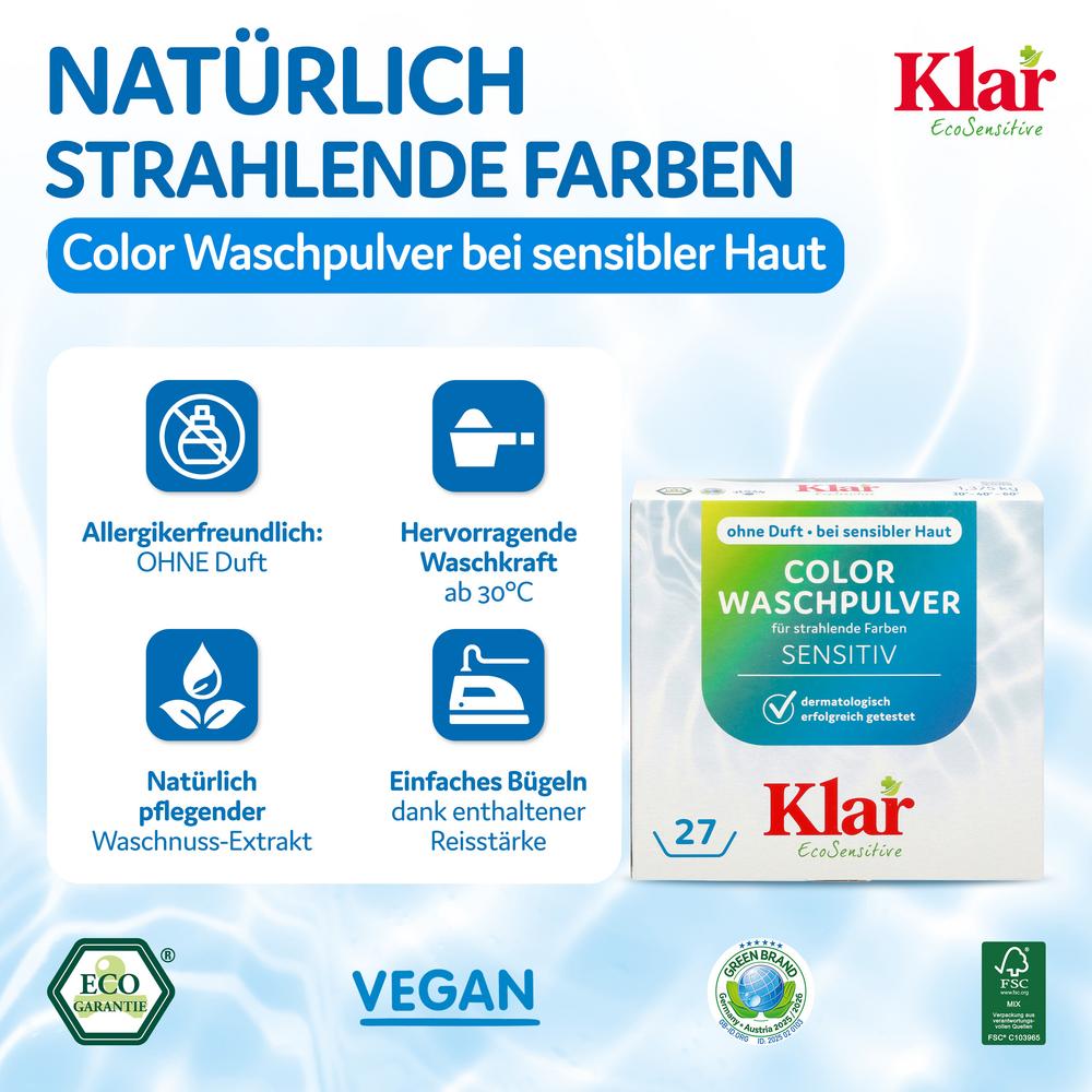 Basis Compact Color Pulver 22 Waschgänge 1375 g