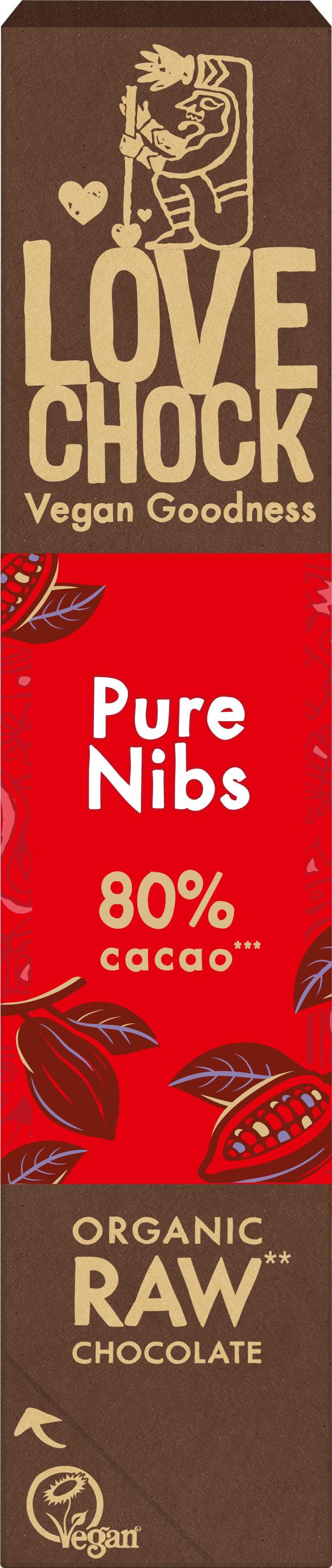 Pur Kakaonibs 82% Kakao 40 g