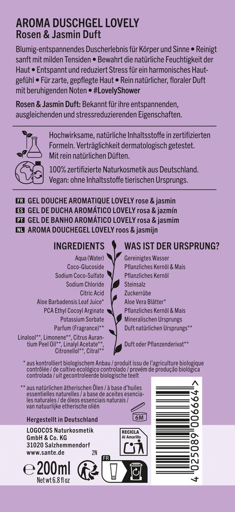 Aroma Duschgel Lovely 200 ml