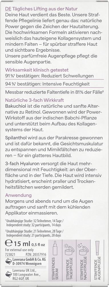 Straffende Augenpflege 15 ml