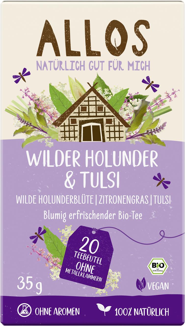 Wilder Holunder & Tulsi Kräutertee 35 g
