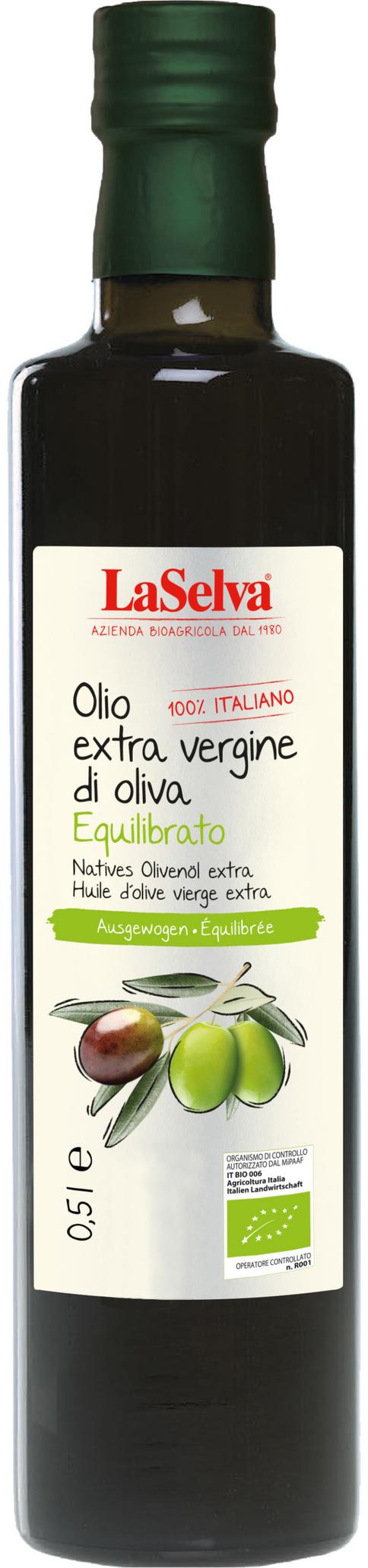 Natives Olivenöl extra equilibrato - Ausgewogen 500 ml