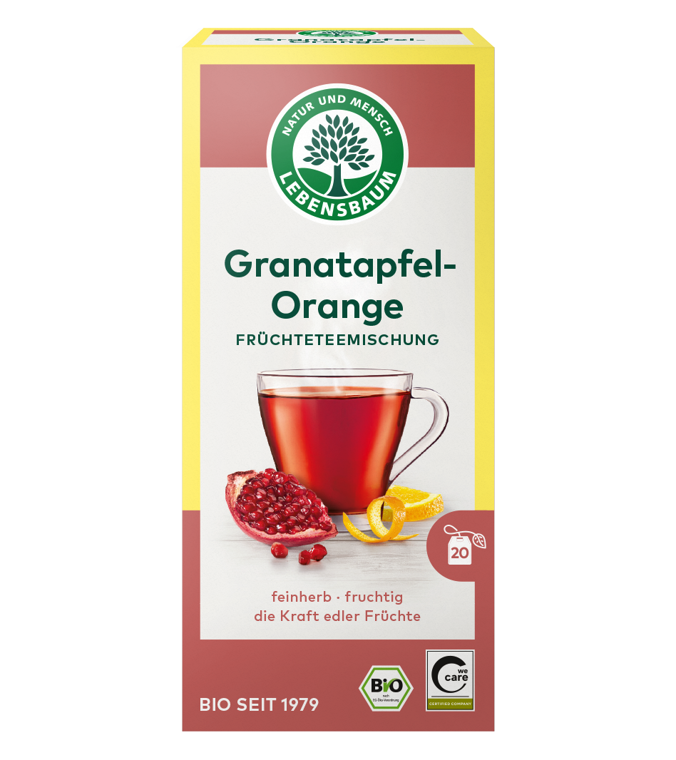 Granatapfel-Orange Früchtetee 40 g