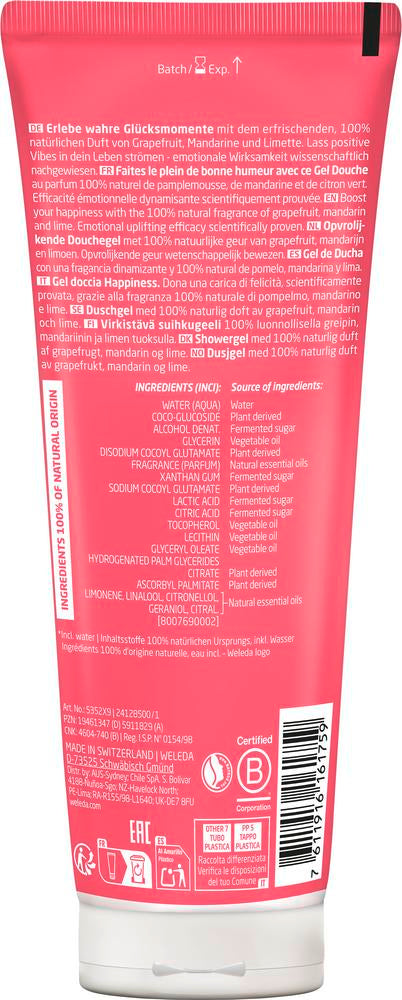 Happiness Shower Gel Grapefruit 200 ml