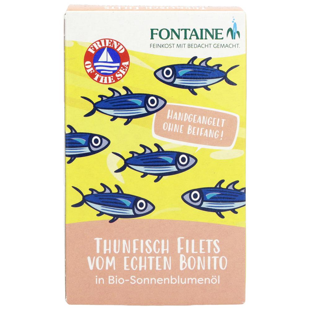 Heller Thunfisch Echter Bonito in Bio-Sonnenblumen 120 g