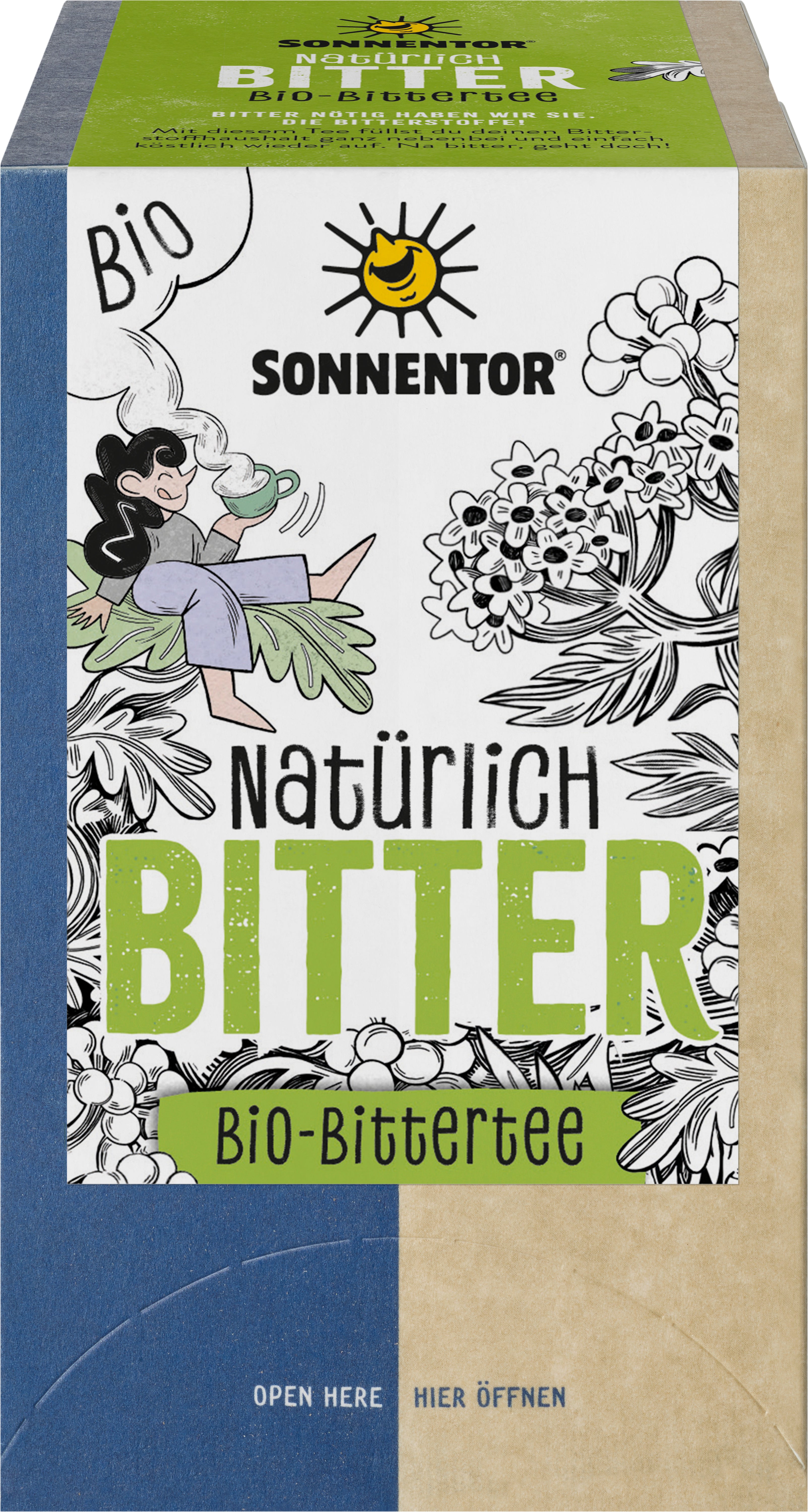 Bittertee Natürlich BITTER Doppelkammerbeutel 32,4 g
