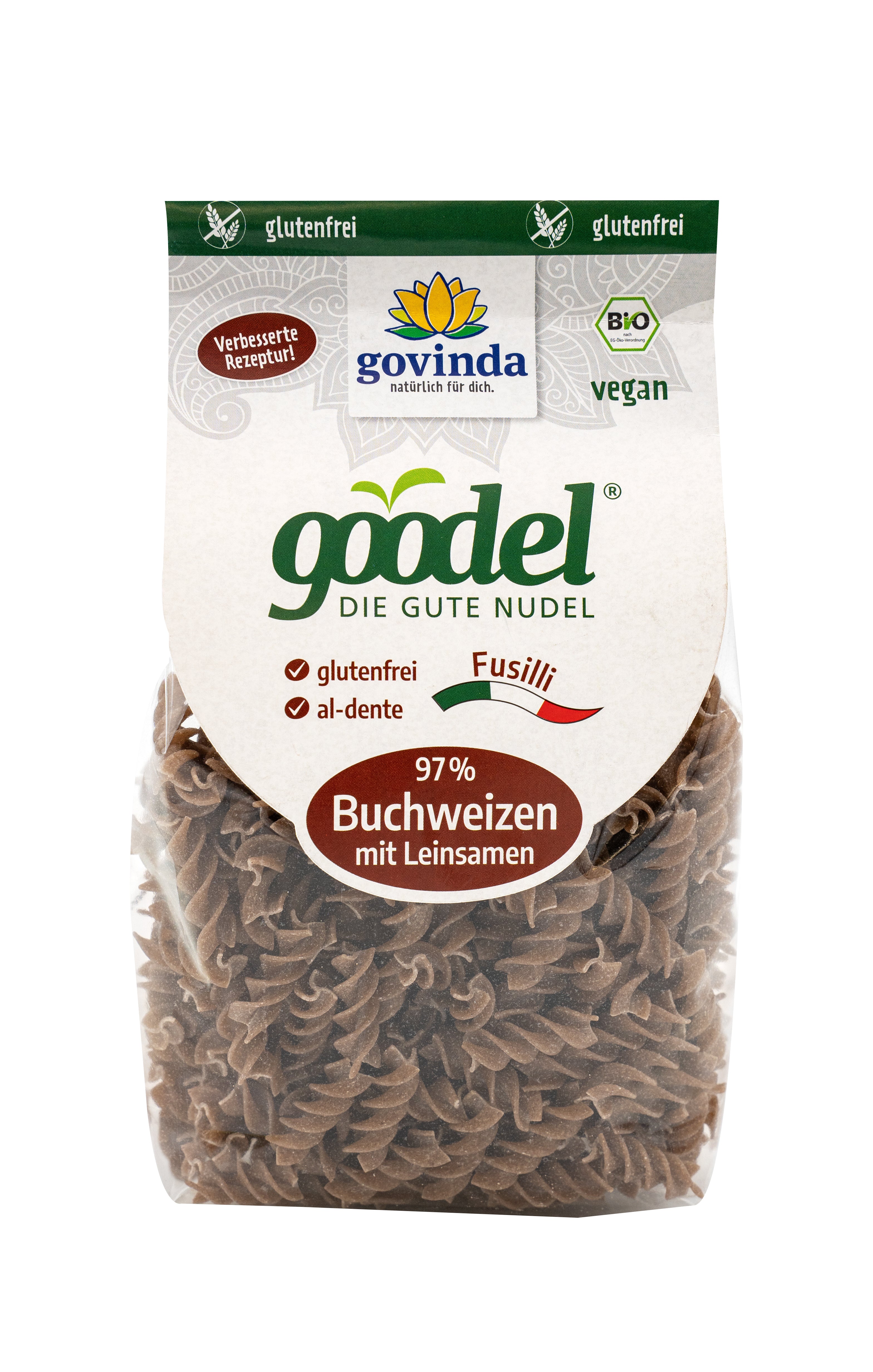Goodel Fussili Buchweizen Leinsaat 250 g