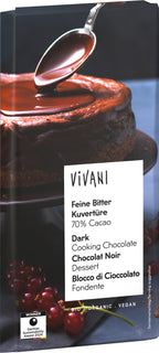 Kuvertüre Feine Bitter 70% Cacao 150 g
