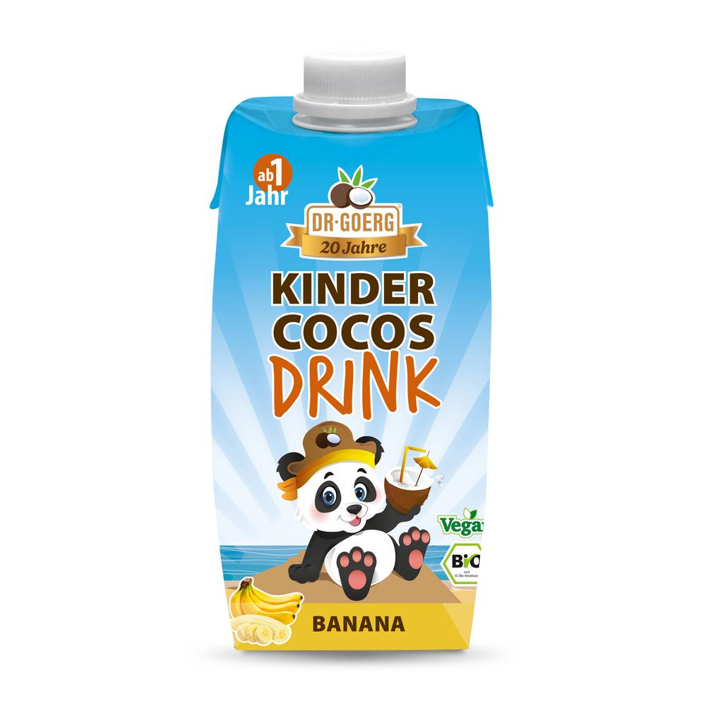 Premium Kinder Kokosdrink Banane 330 ml