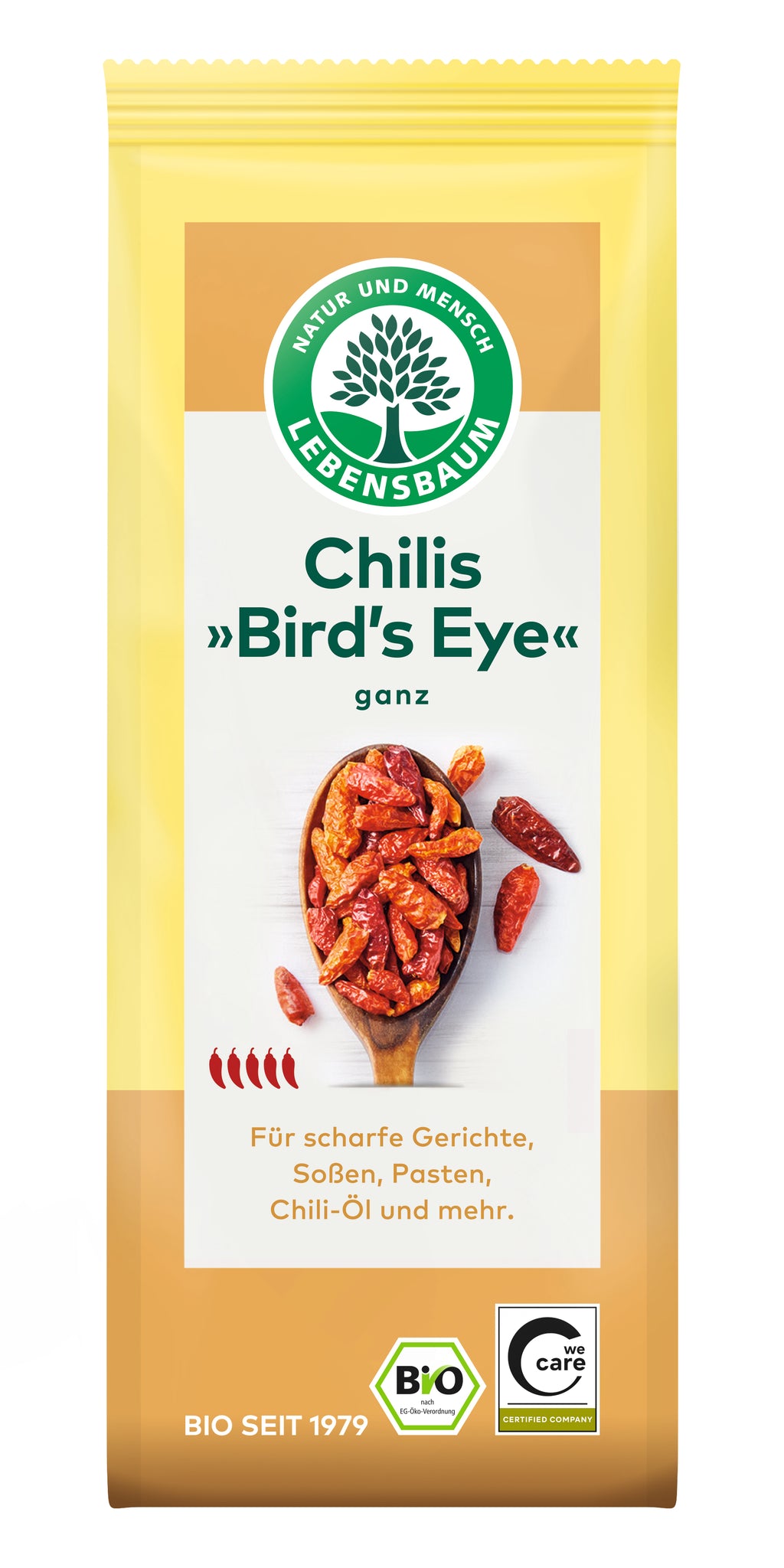 Chillies  ganz Birds eye 20 g