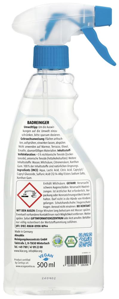 Badreiniger Sprayer 500 ml