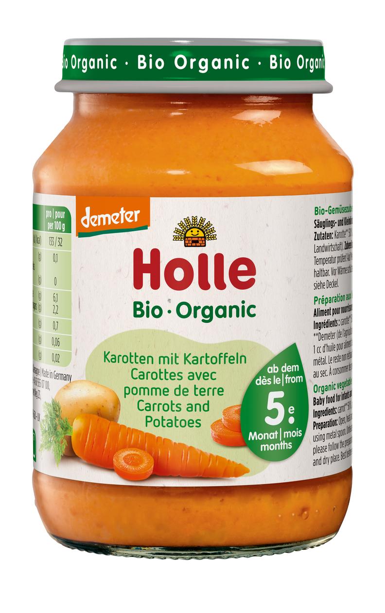 Karotten mit Kartoffeln ab 5.Monat demeter 190 g