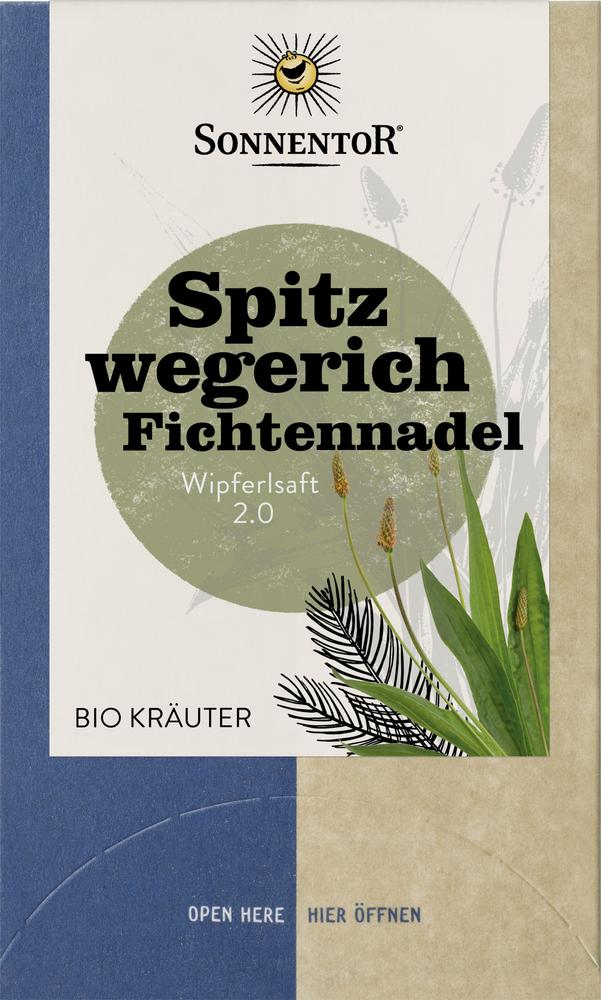 Spitzwegerich-Fichtennadel Tee Doppelkammerbeutel 23,4 g