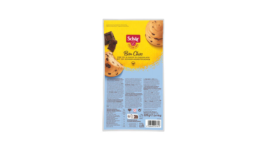 Bon Choc süße Brötchen mit Schokoladentropfen 220 g