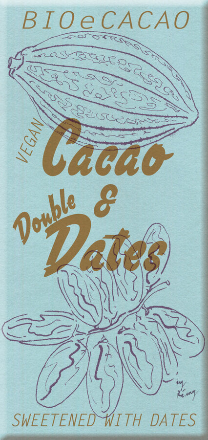 Cacao & Double Dates Schokolade 90 g
