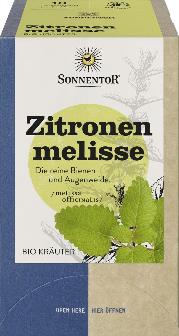 Zitronenmelisse Tee Doppelkammerbeutel 21,6 g