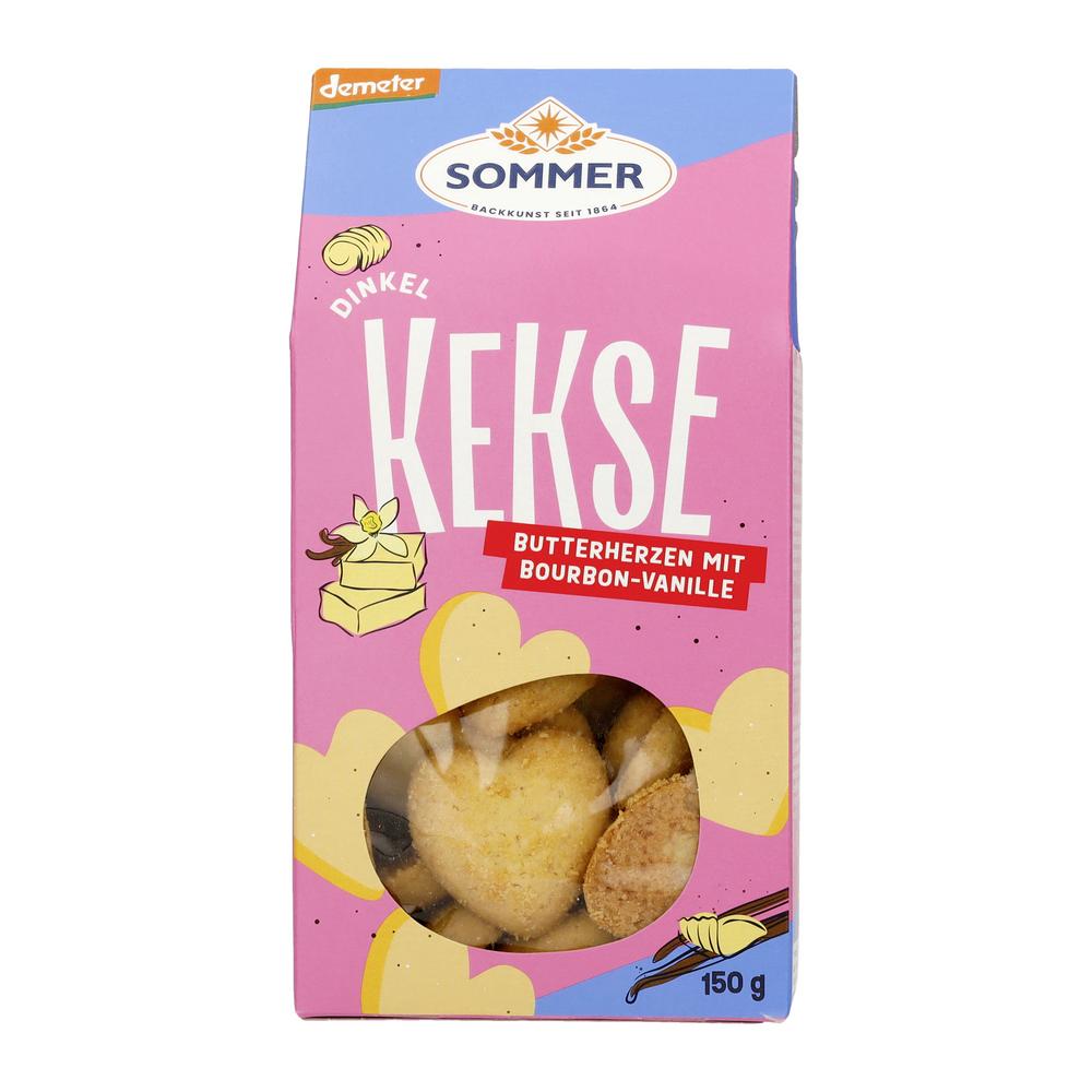 Butter-Herzen Dinkel demeter 150 g