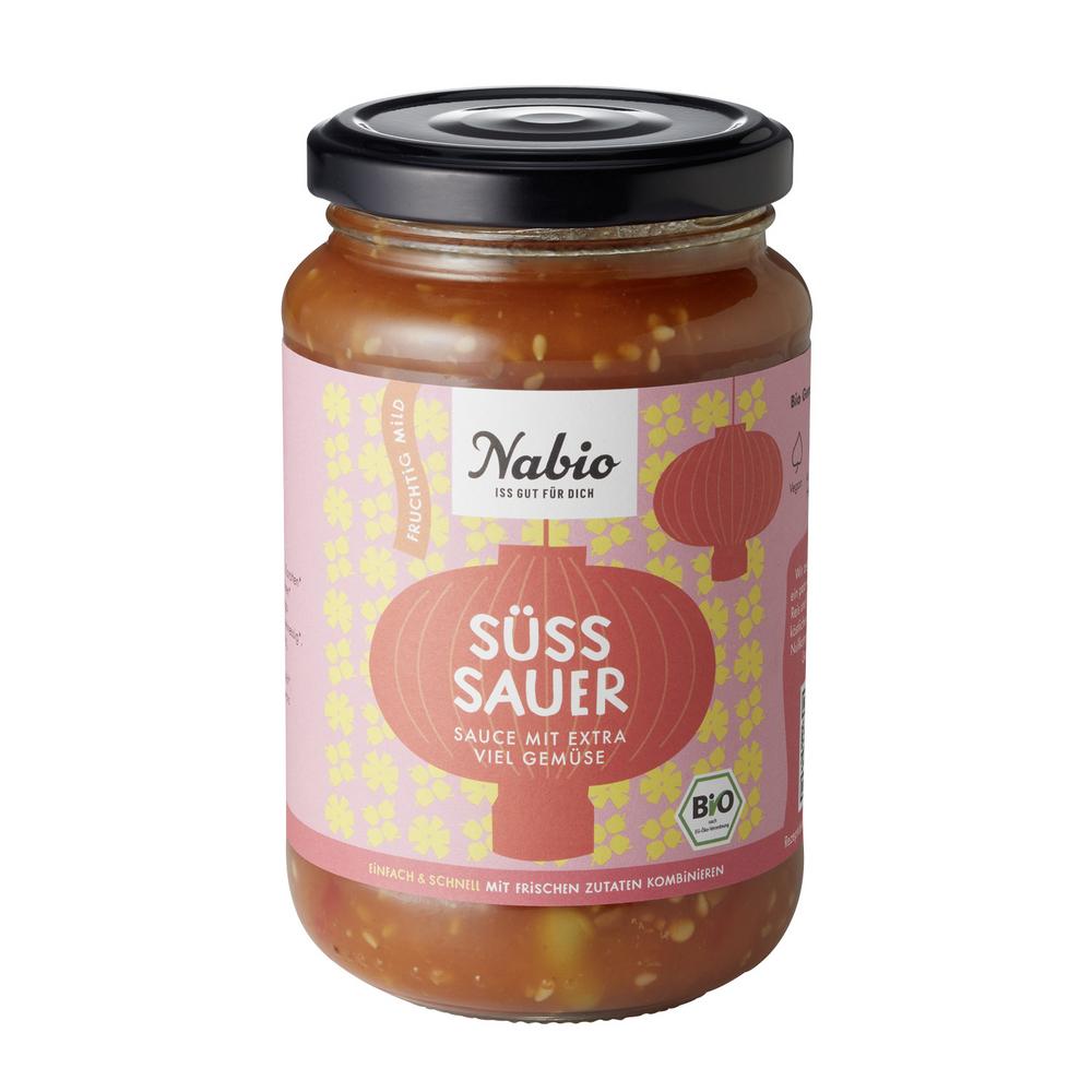 Asia Sauce süß-sauer mit extra viel Gemüse 325 ml