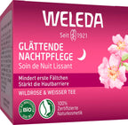Glättende Nachtpflege Wildrose&Weisser Tee 40 ml