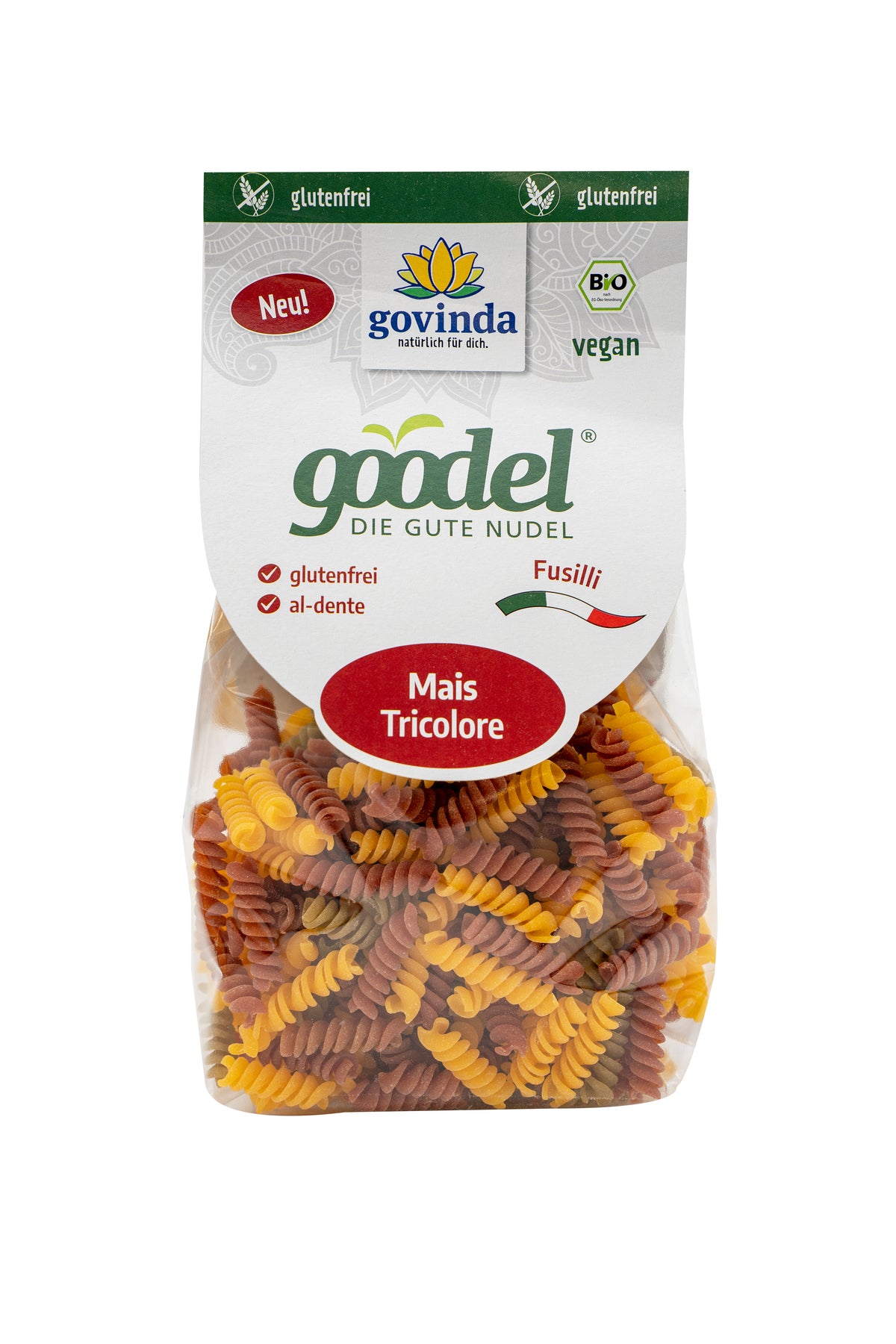 Goodel Fusilli Mais Tricolore 250 g