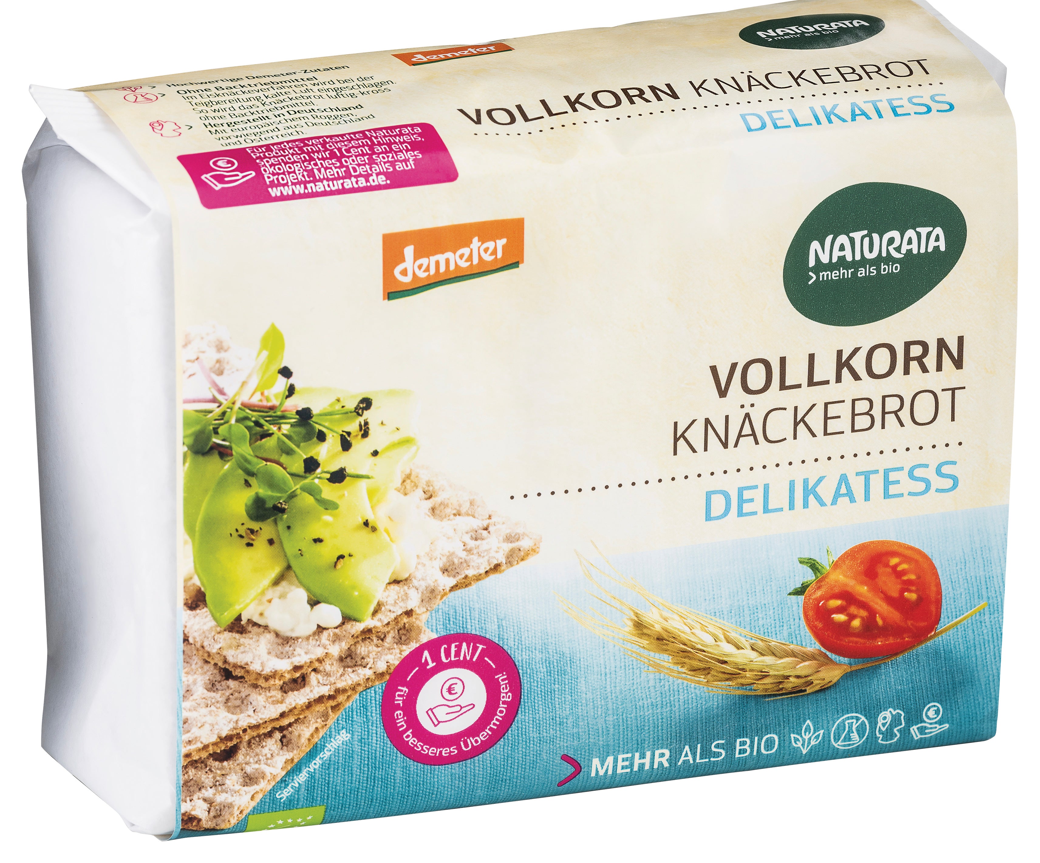 Delikatess-VK-Knäckebrot demeter 250 g