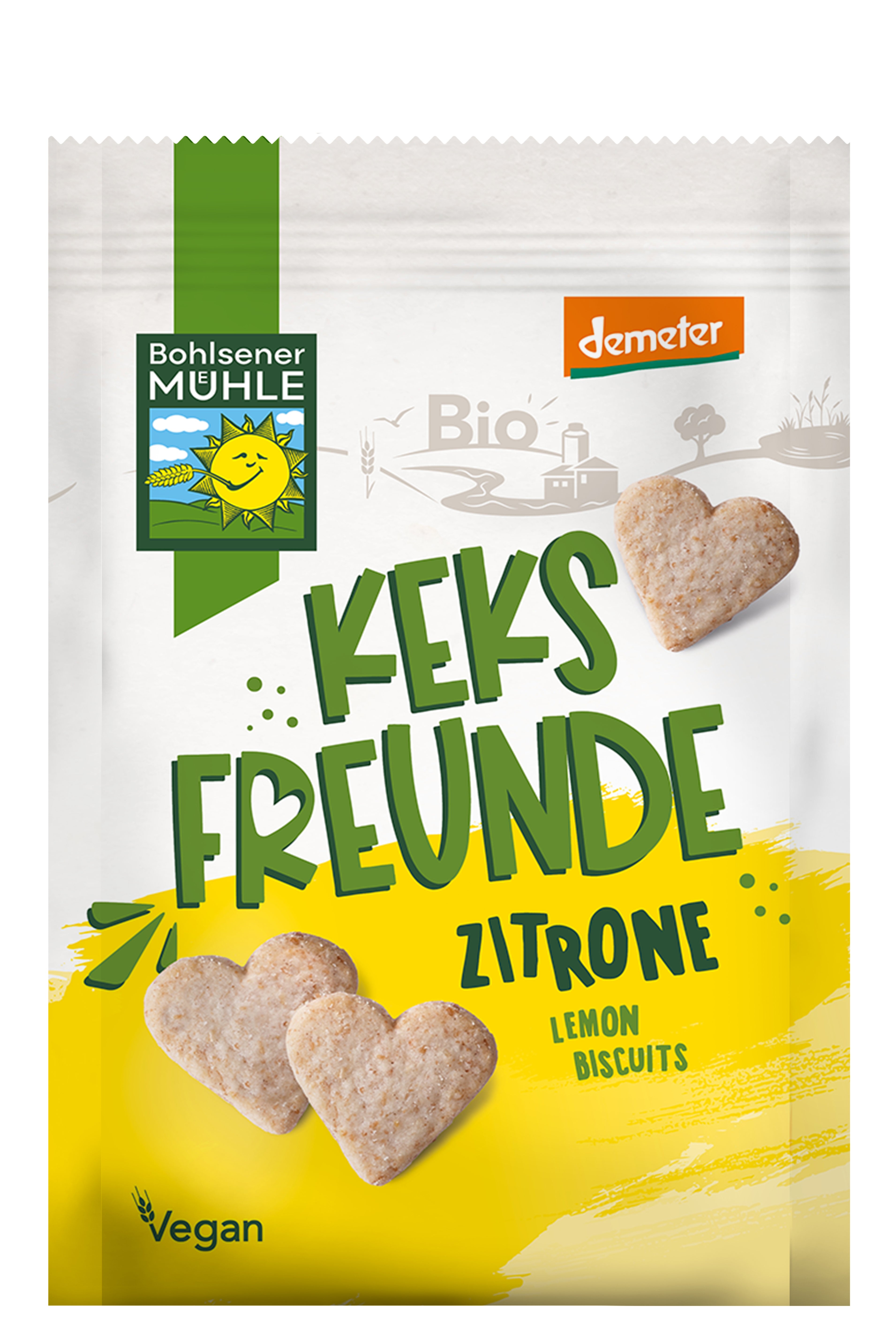 KeksFreunde Zitrone demeter 125 g