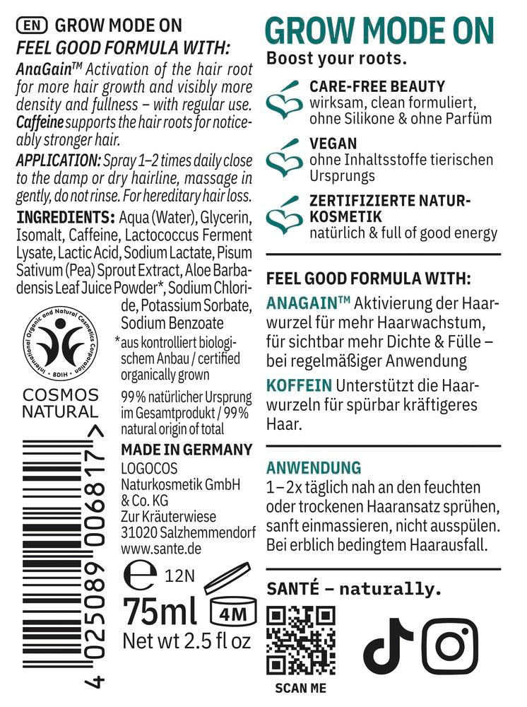 Grow Mode On Tonikum 75 ml