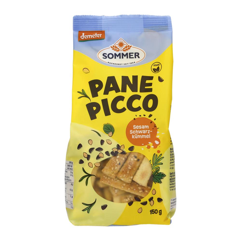 Pane Picco Sesam-Schwarzkümmel demeter 150 g