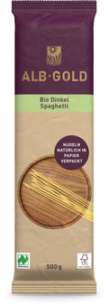 Spaghetti Dinkel Papierverpackung 500 g