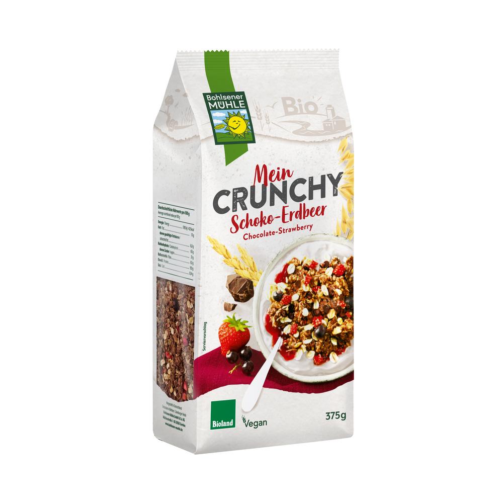 Mein Crunchy Schoko-Erdbeer 375 g
