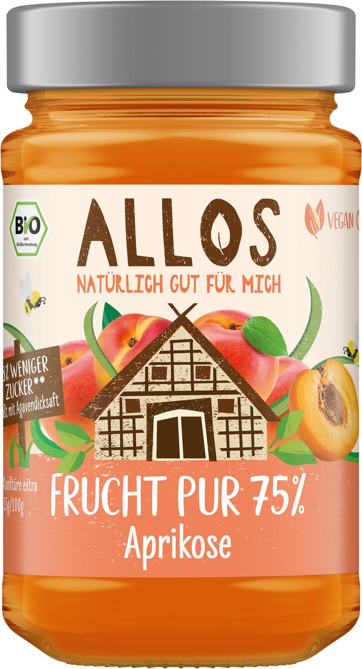 Frucht Pur 75% Aufstrich Aprikose 250 g