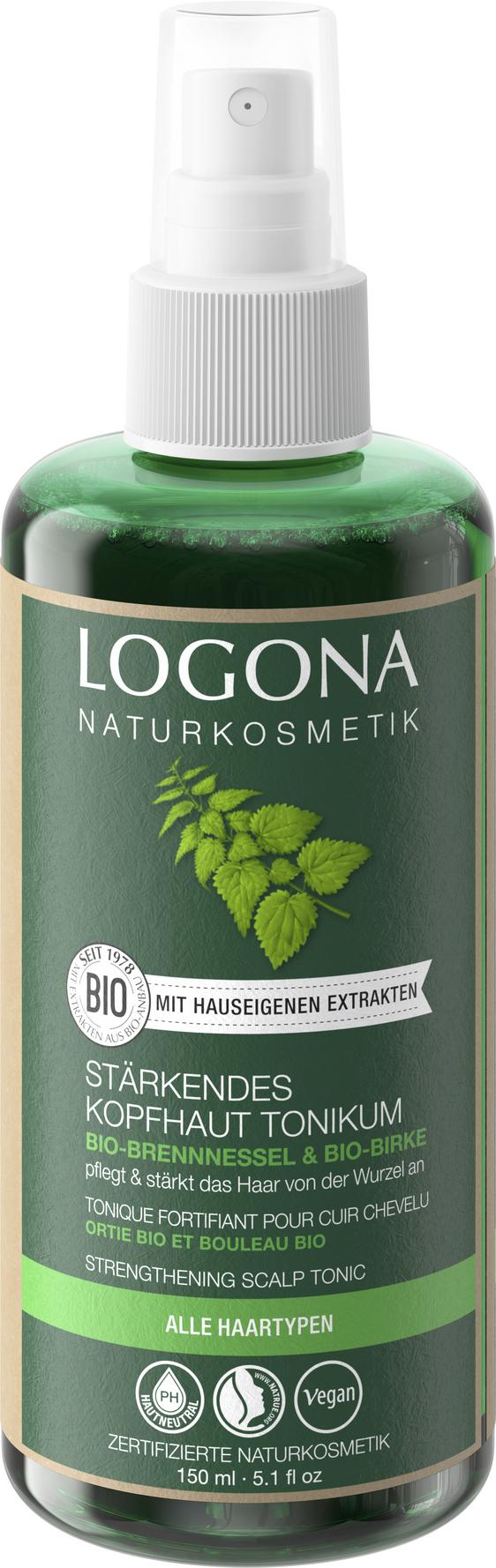 Stärkendes Kopfhaut Tonikum Bio-Brennnessel & Bio- 150 ml