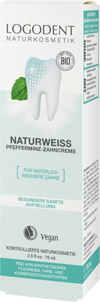 Naturweiss Pfefferminz Zahncreme 75 ml
