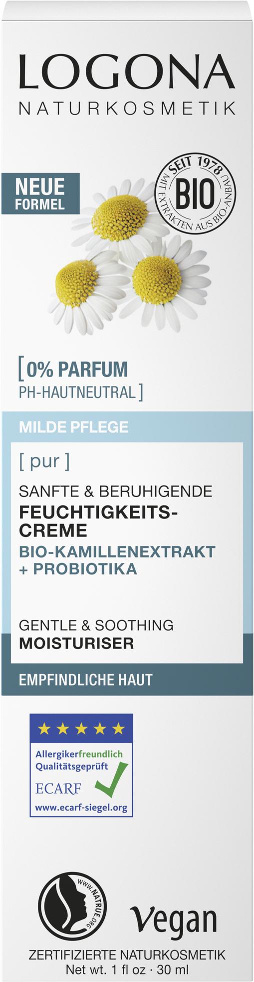 Pur Sanfte & beruhigende Feuchtigkeitscreme 30 ml