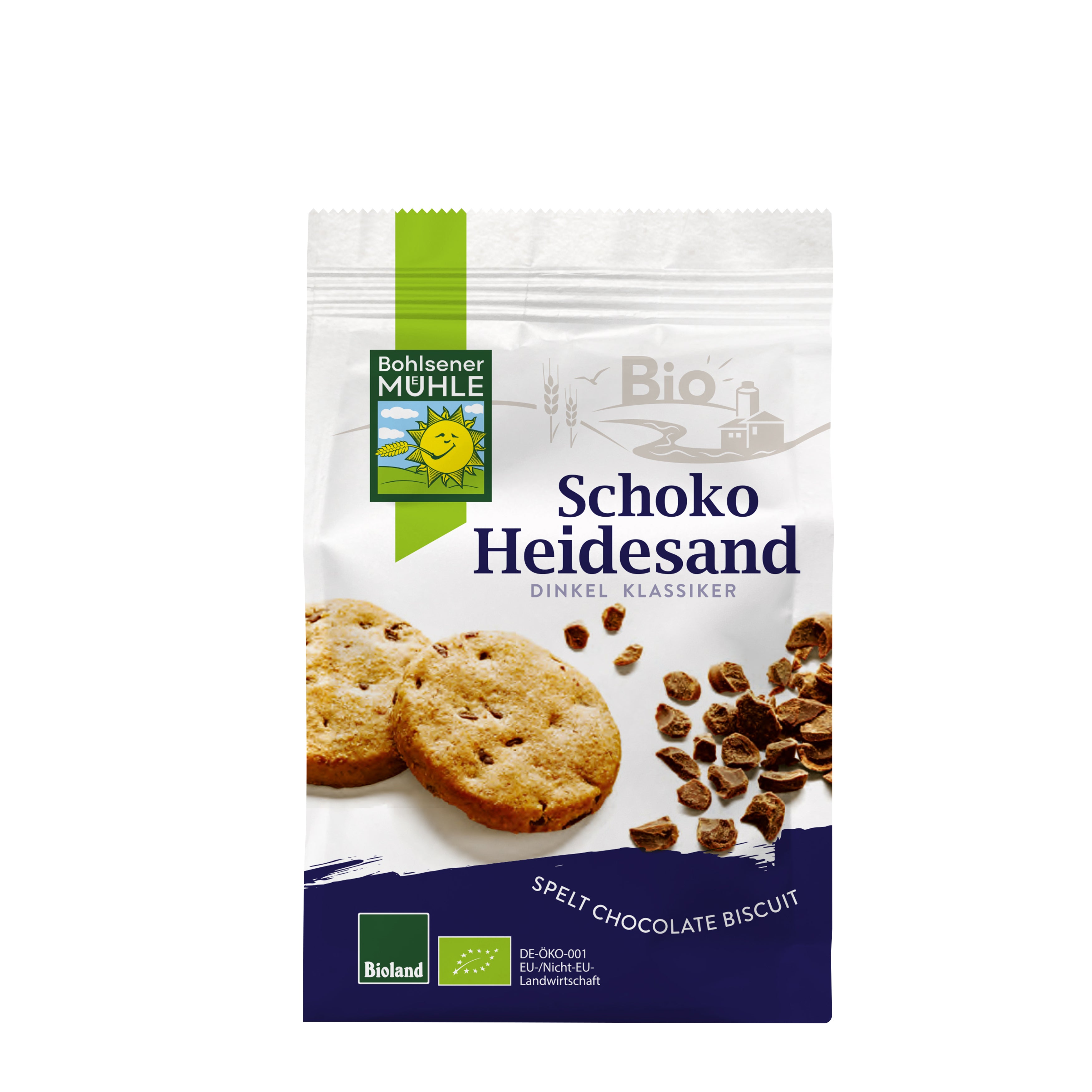 Dinkel-Schoko-Heidesand 125 g