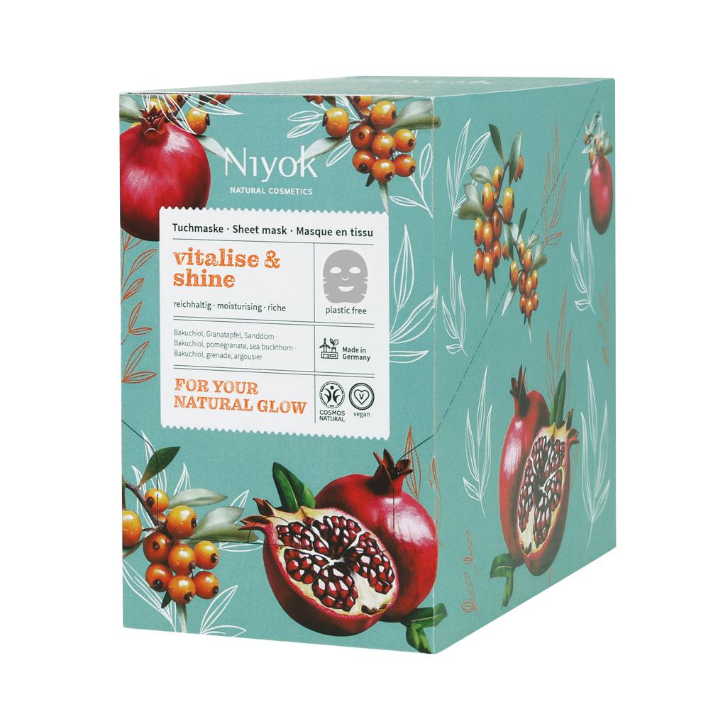 Reichhaltige Tuchmaske vitalise & shine 1 Stk