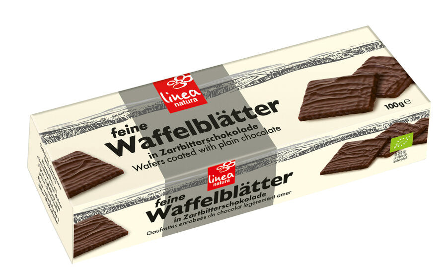 Waffelblätter Zartbitter 100 g