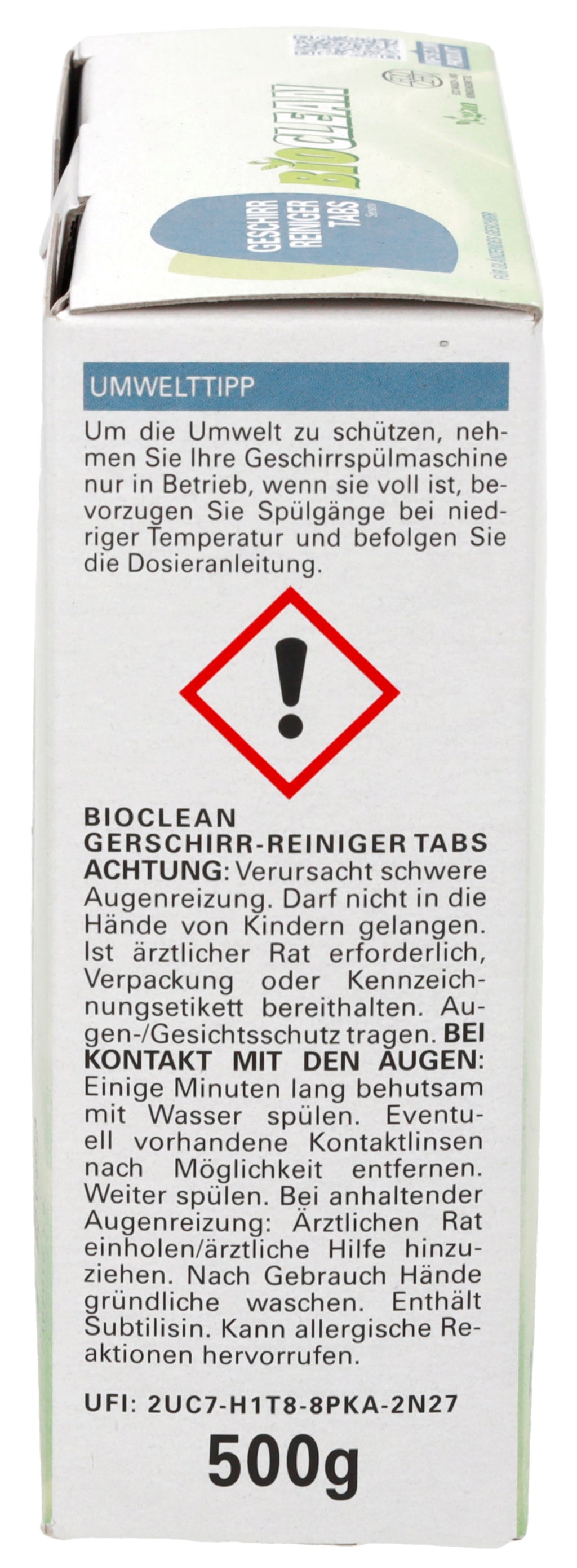Geschirr-Reiniger Tabs 500 g