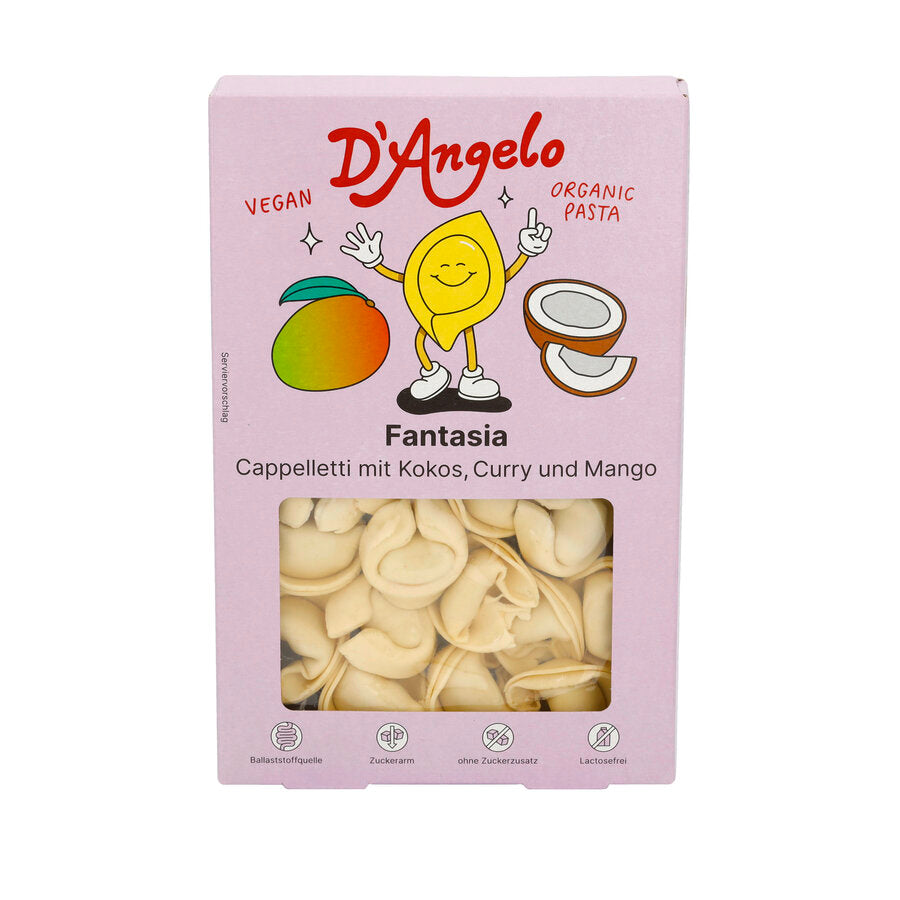 Fantasia Cappelletti Kokos Mango Curry 250 g