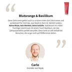 Zahncreme aus Bio-Kokosöl Blutorange & Basilikum 75 ml
