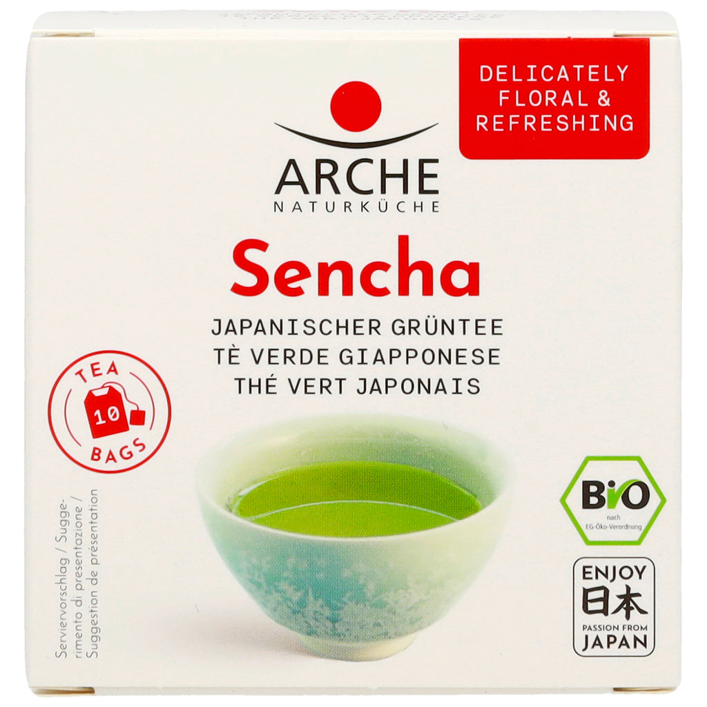 Sencha japanischer Grüntee Aufgussbeutel 15 g