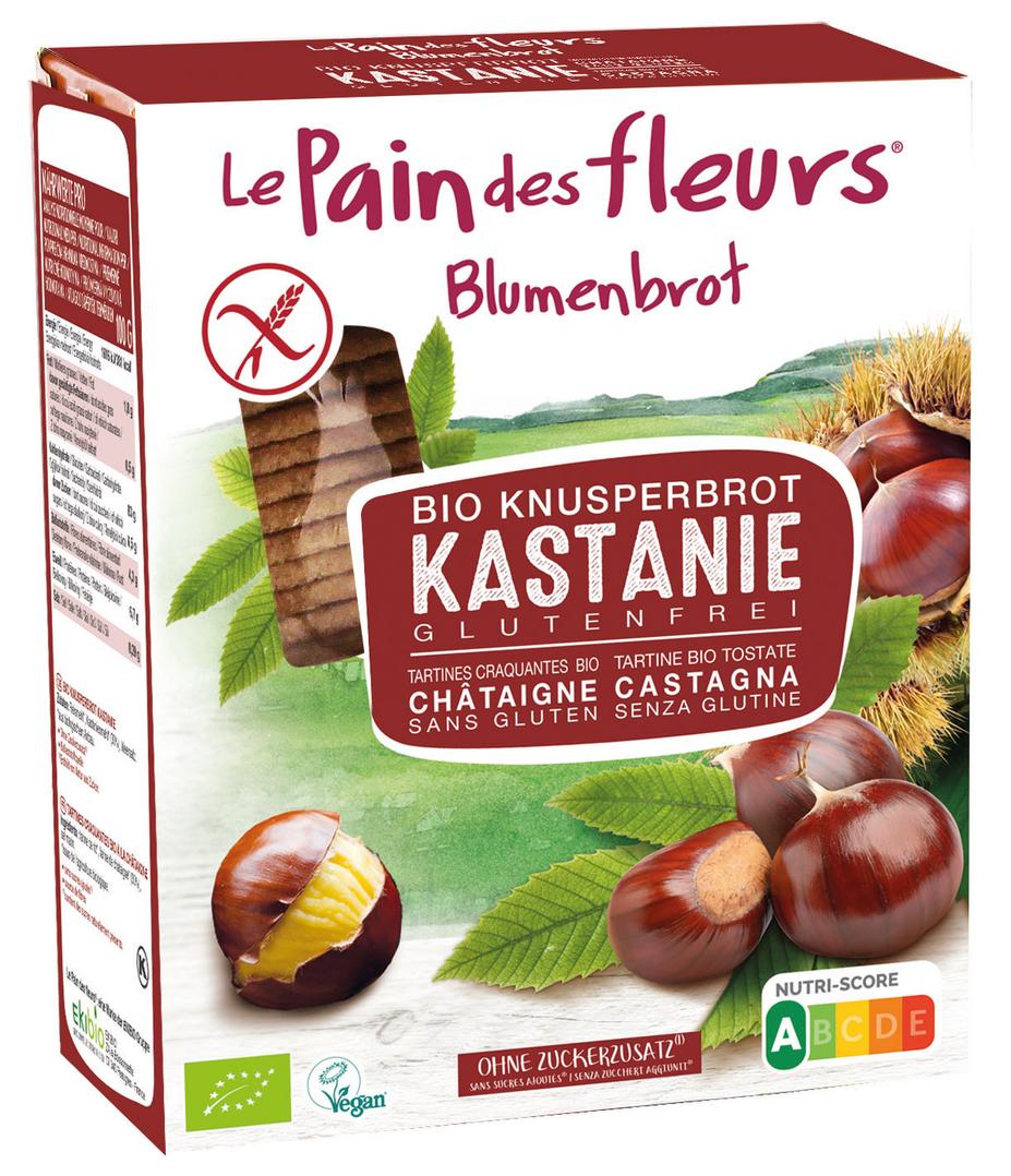 Blumenbrot Kastanien 150 g