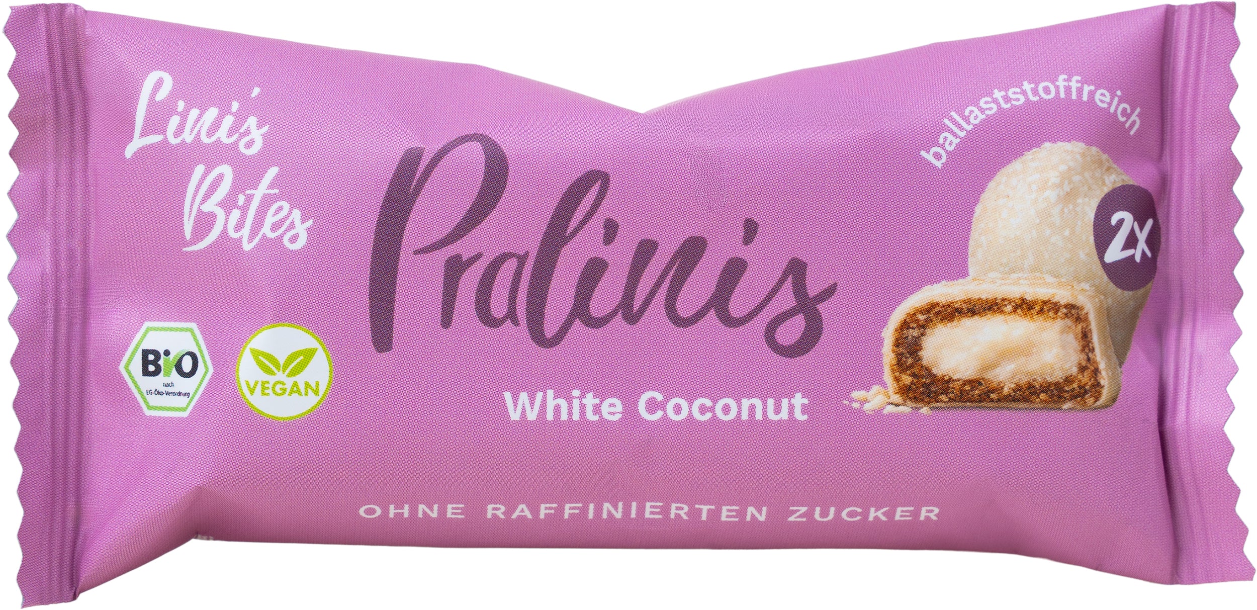 White Coconut Pralinis Dattelkugel 46 g