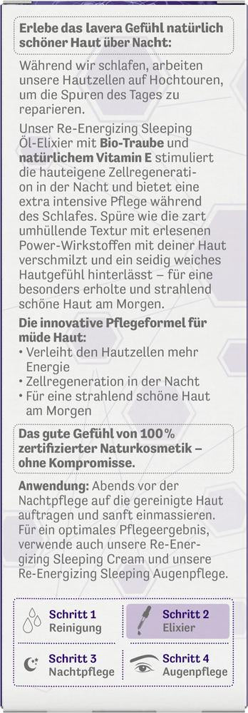 Re-Energizing Sleeping Öl-Elixier 30 ml