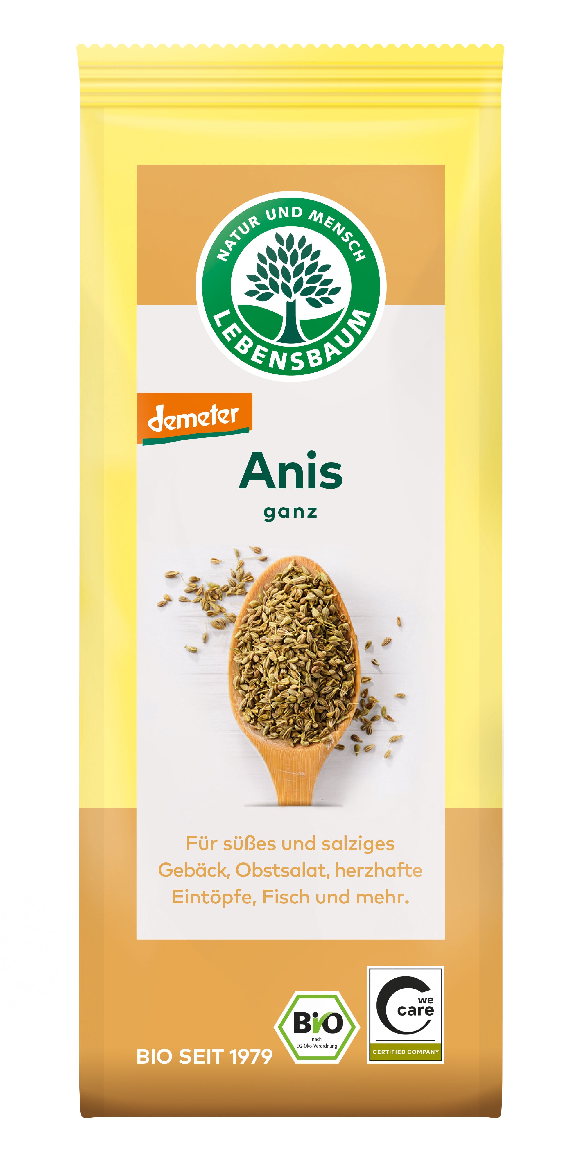 Anis  ganz  demeter 50 g