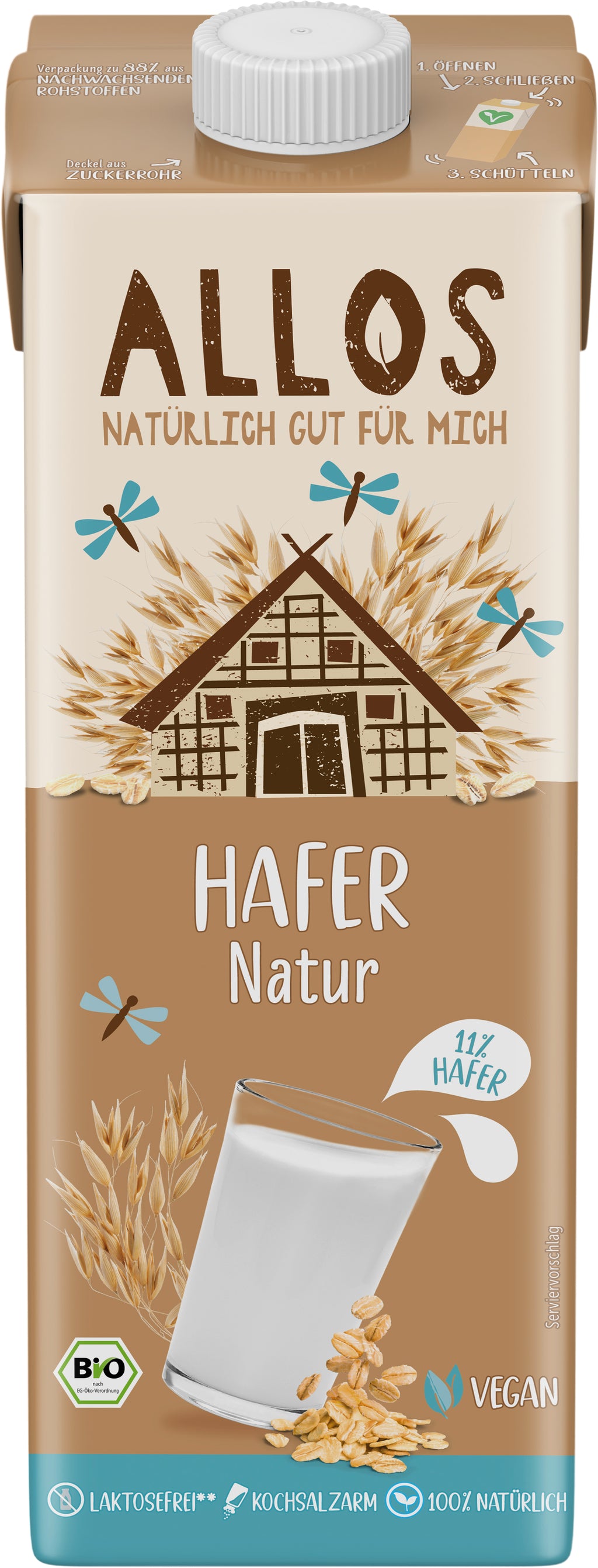 Hafer Drink naturell 1 l