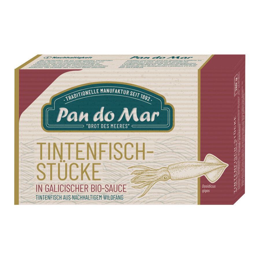 Tintenfischstücke in galizischer Bio-Sauce 120 g