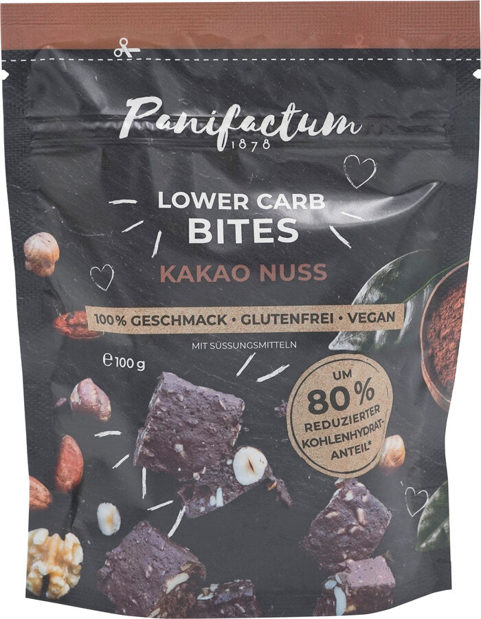 Lower Carb Bites Kakao Nuss 100 g