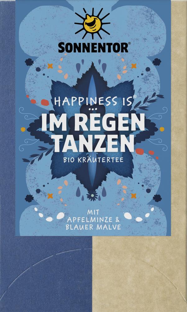 Happiness is Im Regen tanzen Tee Doppelkammerbeute 27 g